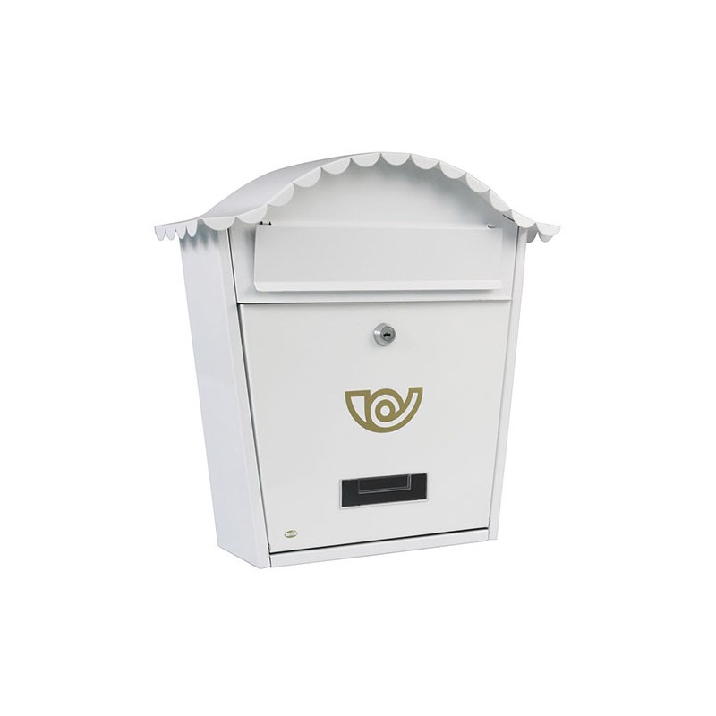 Skrzynka na listy 360x335x105mm biała mod.1