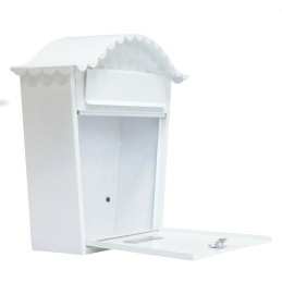 Skrzynka na listy 360x335x105mm biała mod.1