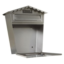 Skrzynka na listy 360x335x105mm INOX mod.1