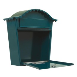 Skrzynka na listy 360x335x105mm zielona mod.1