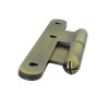 Zawias do drzwi 100x57mm stal złoto antyczne rozłączny PRAWY (pl) mod. 405C