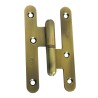 Zawias do drzwi 100x57mm stal złoto antyczne rozłączny LEWY (pl) mod. 405C