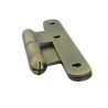 Zawias do drzwi 100x57mm stal złoto antyczne rozłączny LEWY (pl) mod. 405C
