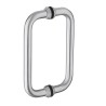 Pochwyt do drzwi szklanych 200mm dwustronny inox mod. 4