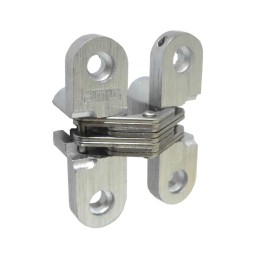 Zawias ukryty wpuszczany 45mm chrom mat / inox mod. 1025