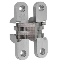 Zawias ukryty wpuszczany 70mm chrom mat / inox mod. 1025