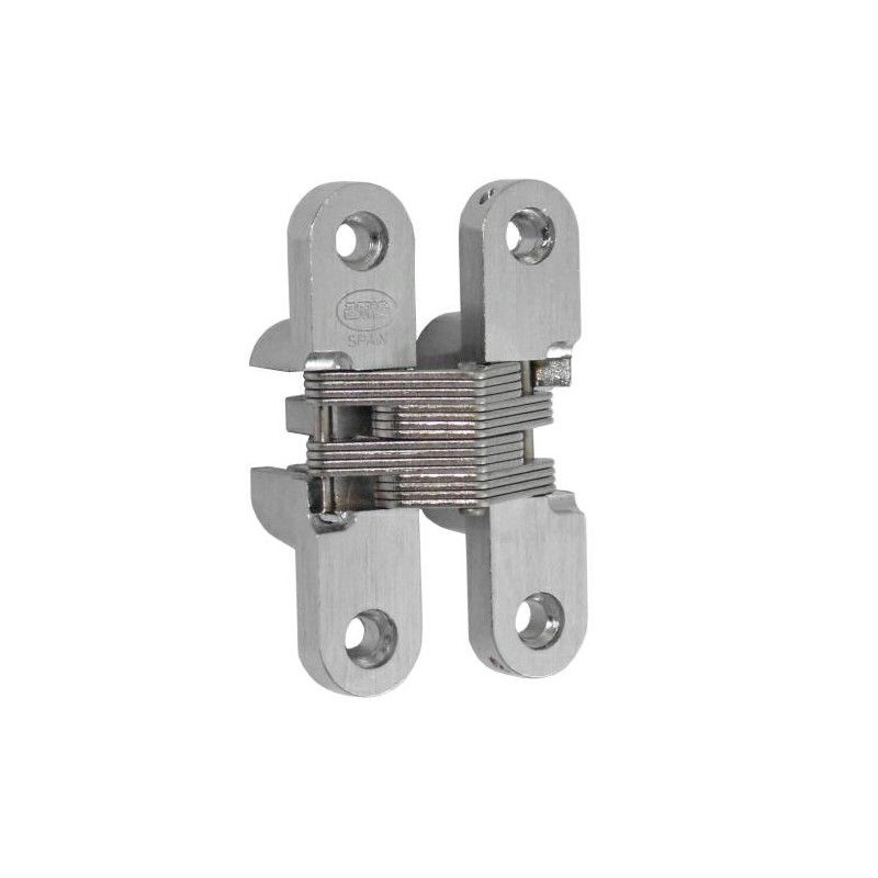 Zawias ukryty wpuszczany 70mm chrom mat / inox mod. 1025