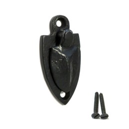 Szyld Szyldzik na klucz z klapką 30x64 czarny