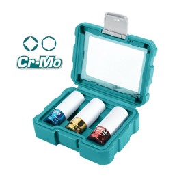 Zestaw 3 nasadek udarowych THMLNS031 (S)