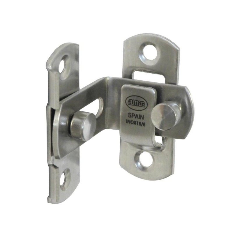 Zamknięcie kątowe 40mm inox zasuwka kątowa mod. 10L AMIG