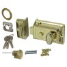 Zamek nawierzchniowy zatrzaskowy Nightlatch Door Lock 60mm złoty połysk