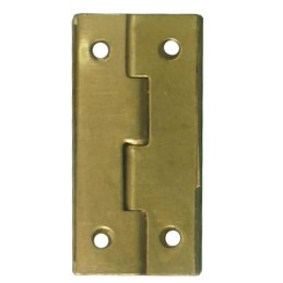 Zawias do szkatułki 20x10mm mosiężny 4szt. mod.12