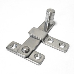 Zamknięcie okna 80mm INOX blokada furtki AMIG mod. 1