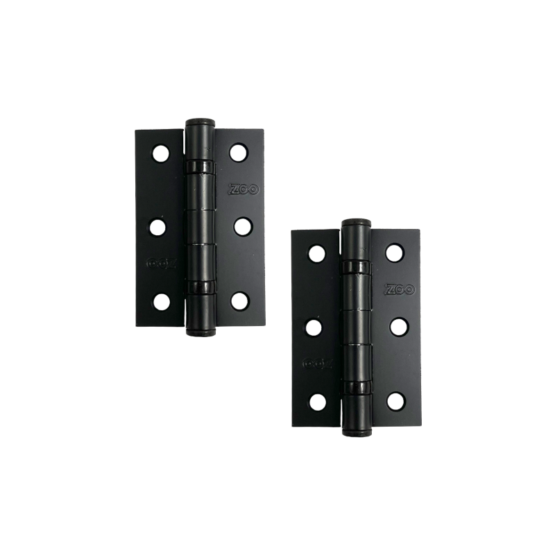 Zawias drzwiowy 76x50x2mm czarny (2)