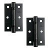 Zawias drzwiowy 76x50x2mm czarny (2)