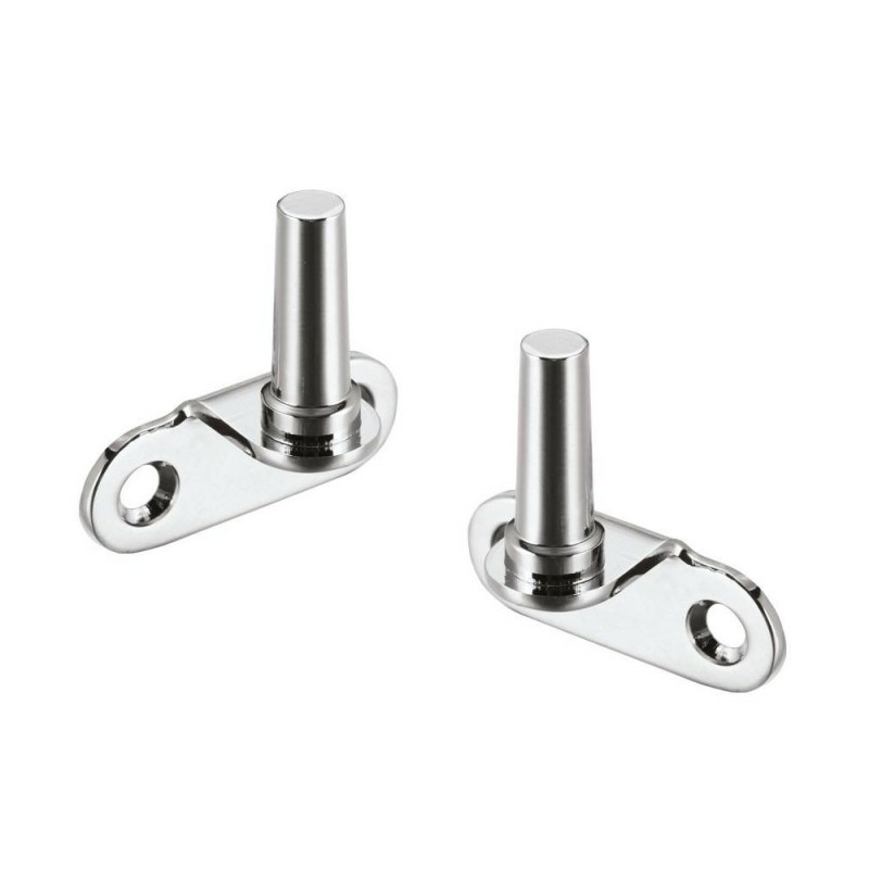 Zaczep flush do Casement Stay chromowany