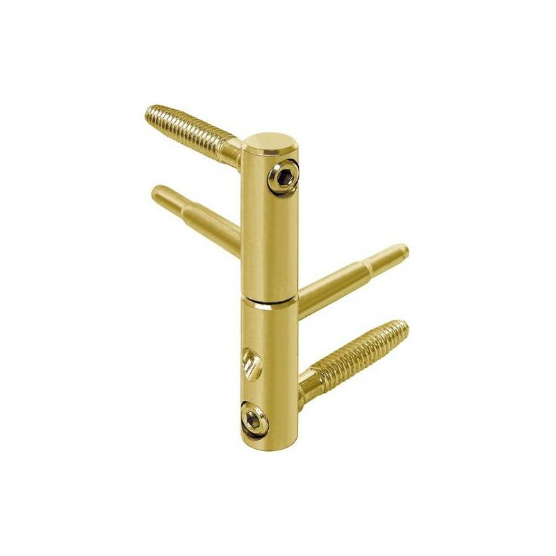 Zawias wkręcany 3D-matic 14mm fi.7,2mm mosiądzowany AGB