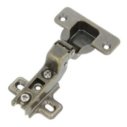 Zawias puszkowy 35mm złoto antyczne front wpuszczany mod.4700