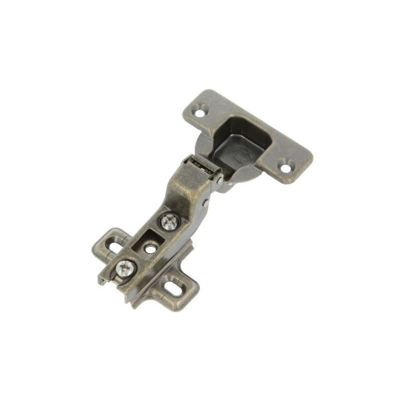 Zawias puszkowy 35mm złoto antyczne front wpuszczany mod.4700