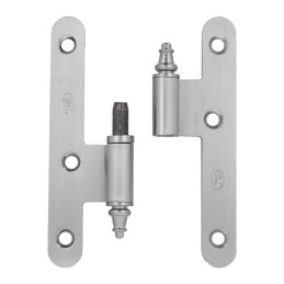 Zawias do drzwi 100x56mm stal chrom mat rozłączny PRAWY (pl) mod. 408C
