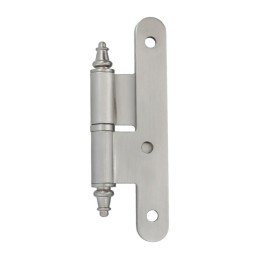 Zawias do drzwi 100x56mm stal chrom mat rozłączny PRAWY (pl) mod. 408C