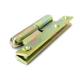 Zawias do drzwi 110x55mm stal żółty ocynk rozłączny PRAWY (pl) mod. 503
