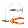 Szczypce płaskie izolowane VDE 200 mm mod. THTIP2381(D) TOTAL