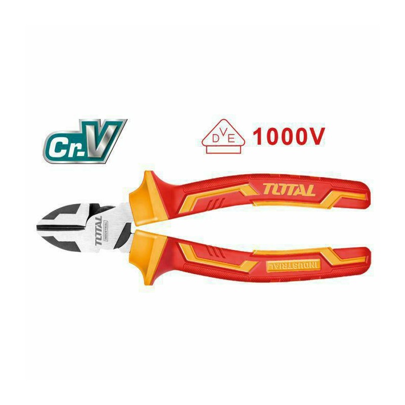 Szczypce tnące izolowane VDE 160 mm mod. THTIP2261 TOTAL