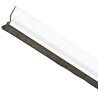 Uszczelniacz drzwiowy 82cm biały ze szczotką przyklejany mod.2