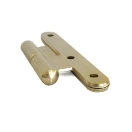 Zawias do drzwi 100x58mm mosiądz matowy rozłączny PRAWY (pl) mod. 405