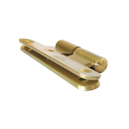 Zawias do drzwi 100x58mm mosiądz matowy rozłączny LEWY (pl) mod. 405