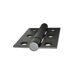 Zawias do drzwi 76x50mm stal nierdzewna INOX czarny mat splatany 2 szt.