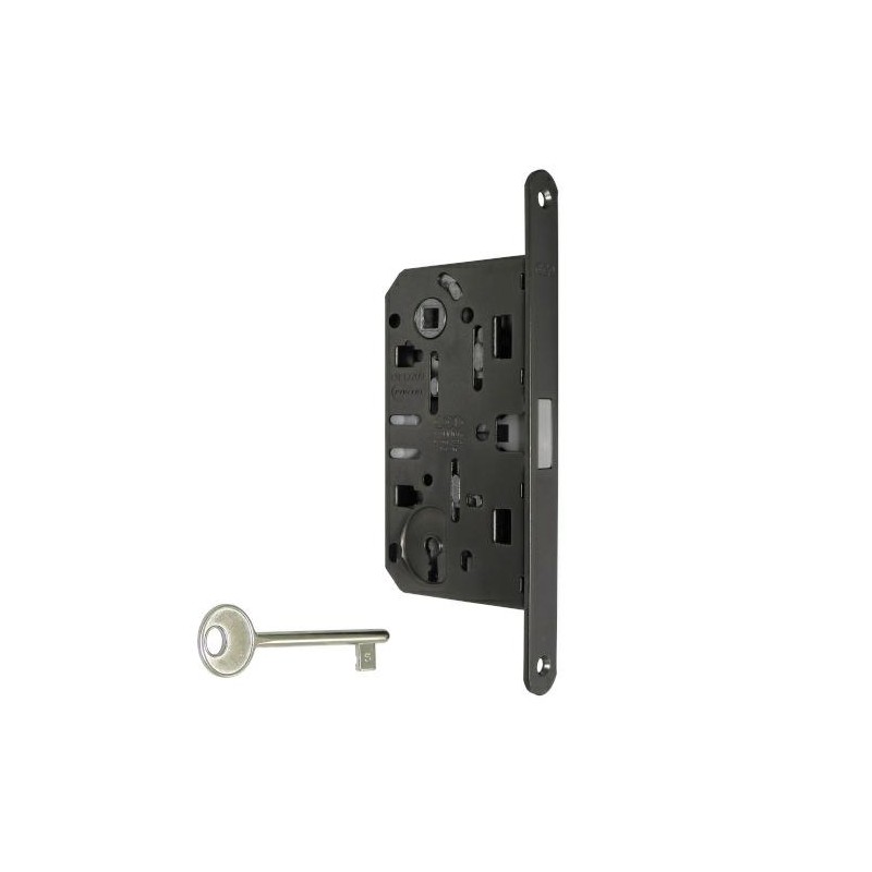 Zamek magnetyczny na klucz 90/50 czarny tytan F18 Mediana POLARIS 2XT