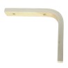 Wspornik półki drewniany naturalny 150x130mm mod. ELLE 15