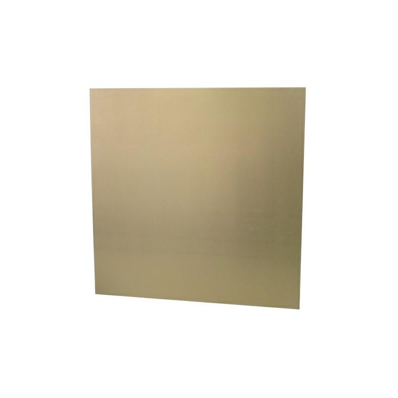 Blacha gładka 500x500x0,5mm aluminiowa złota