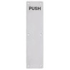 Blacha na drzwi PUSH 75x300mm INOX