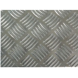 Blacha ryflowana 1000x500 aluminiowa