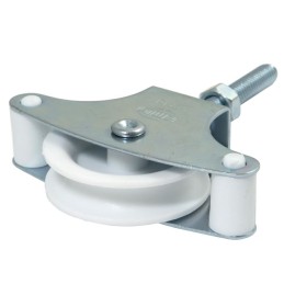 Bloczek do linek śruba M6-40mm plastikowe kółko 39mm. mod.1