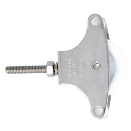 Bloczek do linek INOX śruba M6-40mm plastikowe kółko mod.201