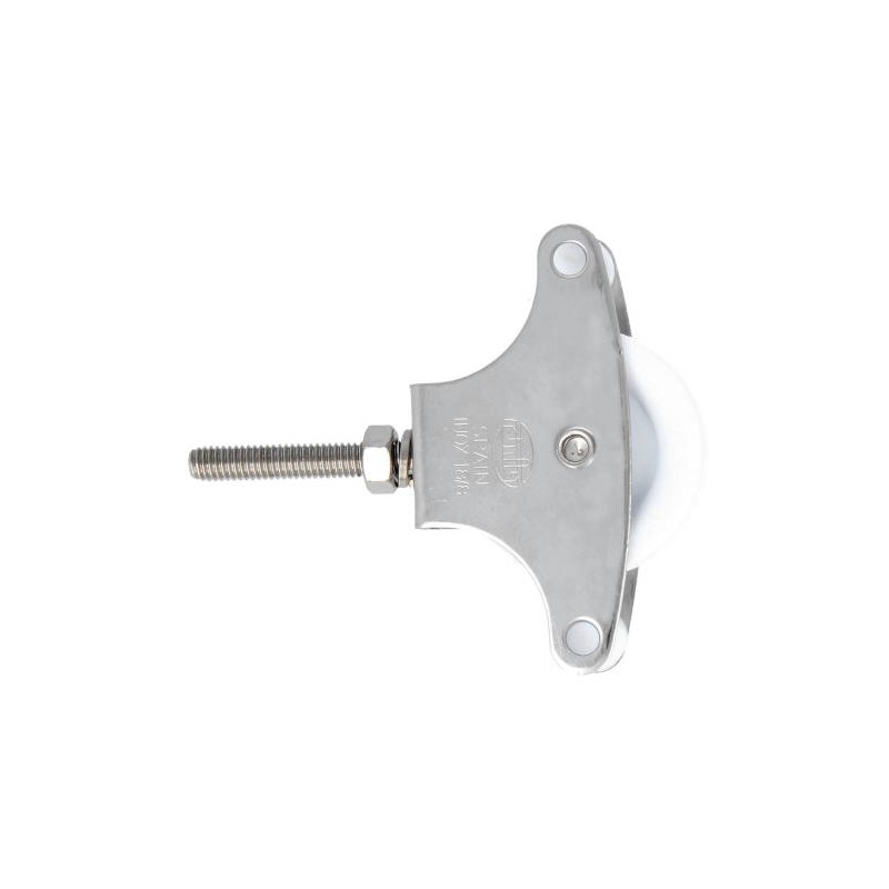 Bloczek do linek śruba M6-40mm plastikowe kółko inox mod.201