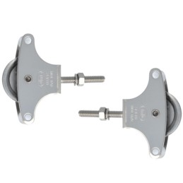 Bloczek do linek śruba M6-40mm metalowe kółko 39mm inox mod.20 DIS 2x