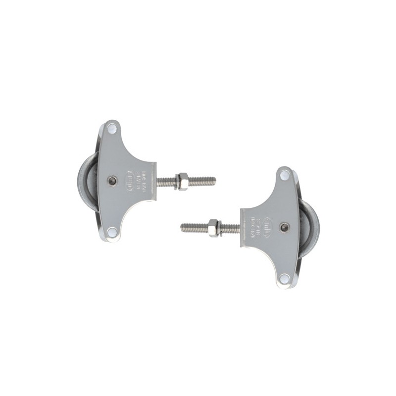 Bloczek do linek INOX śruba M6-40mm metalowe kółko 39mm inox mod.20 DIS 2x