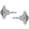 Bloczek do linek INOX śruba M6-40mm metalowe kółko 39mm inox mod.20 DIS 2x