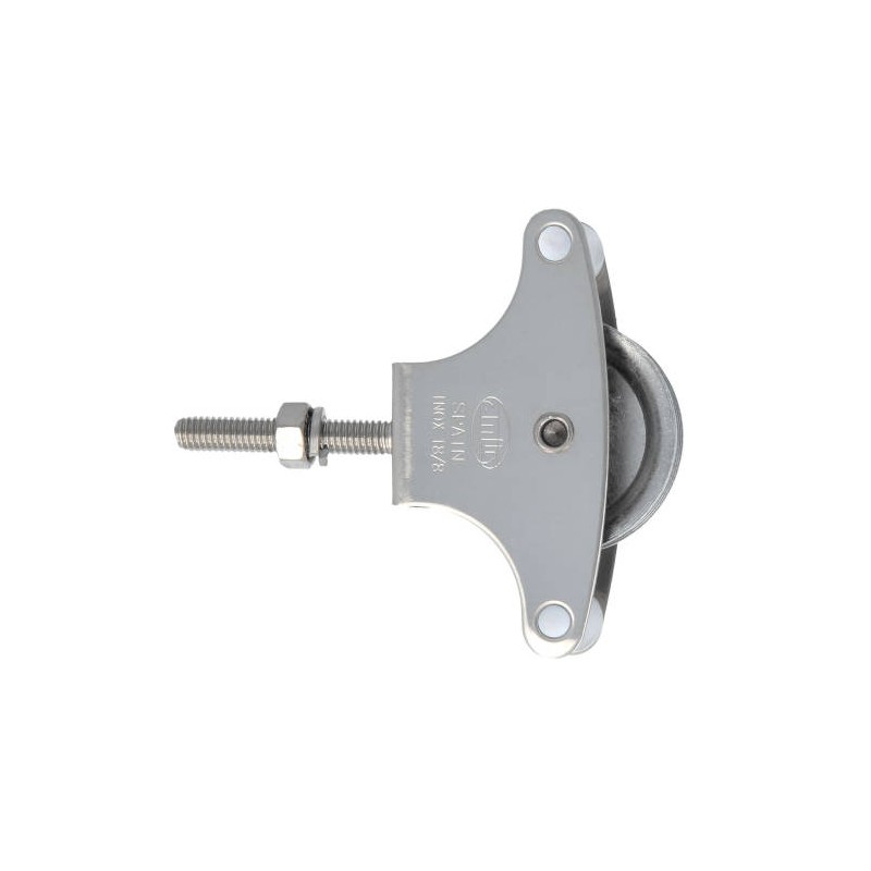 Bloczek do linek śruba M6-40mm metalowe kółko inox mod.20