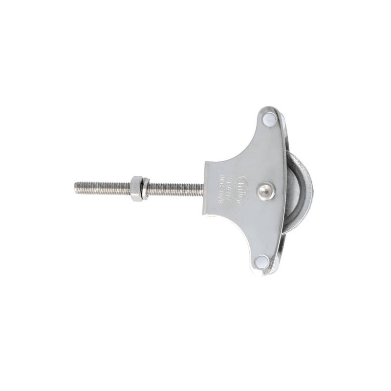 Bloczek do linek śruba M6-60mm metalowe kółko 39mm inox mod.22