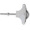 Bloczek do linek INOX śruba M6x60mm metalowe kółko 39mm mod.22