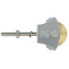 Bloczek do linek śruba M6-50mm mosiężne kółko 34mm INOX mod.23