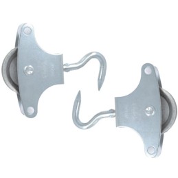 Bloczek do linek hak metalowe kółko 39mm mod.6 DIS 2x