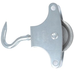 Bloczek do linek z haczykiem metalowe kółko 39mm mod.6