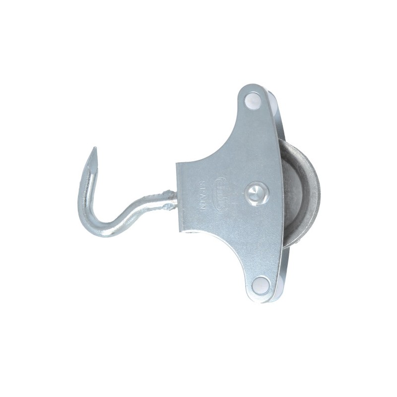 Bloczek do linek z haczykiem metalowe kółko 39mm mod.6